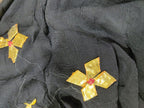 Black Gota Patti Chiffon Saree - Luxurion World