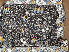 Black Hand Embroidered Parsi Gara Pure Georgette Floral And Bird Design Saree - Luxurion World