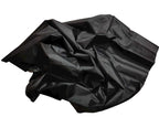 Black Plain Pure Silk Fabric ( 1 Mtr ) - Luxurion World