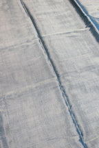 Blue And Golden Shot Color Chanderi Tissue Silk Fabric ( 1 Mtr ) - Luxurion World