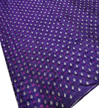 Blue Banarasi Bandhani Chiniya Silk Fabric ( 2.5 Mtr ) - Luxurion World