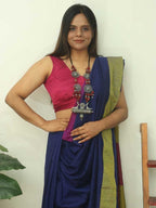 Blue Bengal Cotton Saree: Elegant and Timeless - Luxurion World