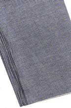 Blue Checks Pure Linen Fabric ( 1 Mtr ) - Luxurion World