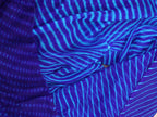 Blue Leheriya Chiffon Georgette Saree - Luxurion World