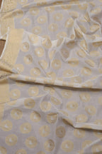 Dyeable Banarasi Chanderi Silk Dupatta - Luxurion World