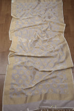 Dyeable Banarasi Chanderi Silk Dupatta - Luxurion World