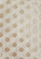 Dyeable Banarasi Chanderi Silk Fabric ( 1 Mtr ) - Luxurion World
