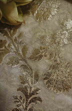 Dyeable Banarasi Chanderi Silk Fabric ( 1 Mtr ) - Luxurion World