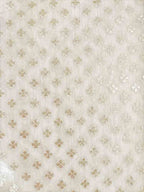 Dyeable Banarasi Chanderi Silk Fabric ( 1 Mtr ) - Luxurion World