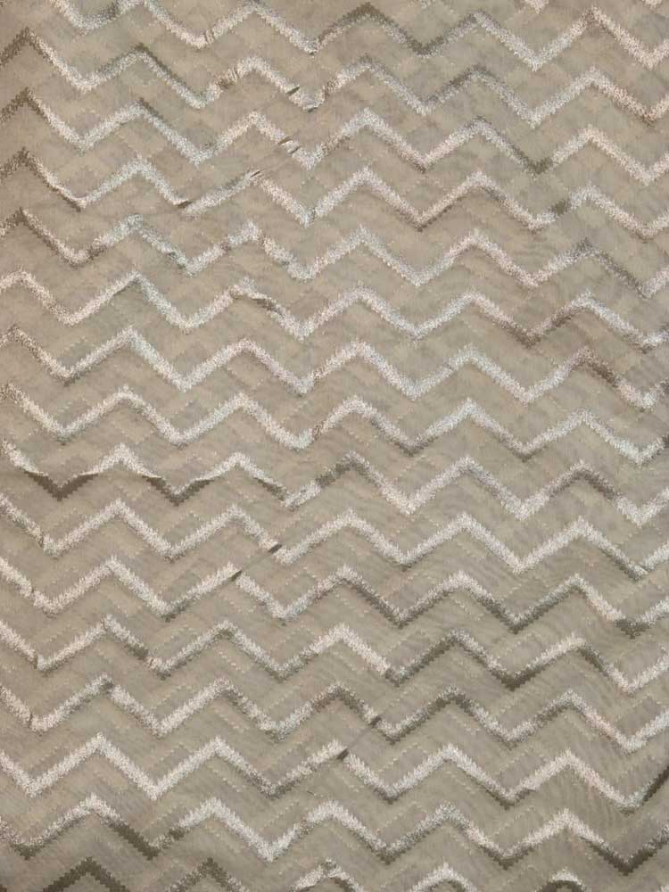 Dyeable Banarasi Chanderi Silk Fabric ( 0.60 Mtr ) - Luxurion World