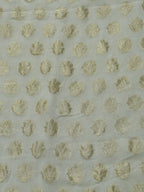 Dyeable Banarasi Pure Georgette Fabric (0.65 Mtr) - Luxurion World