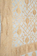Dyeable Handloom Banarasi Pure Georgette Dupatta - Luxurion World