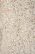 Dyeable Handloom Banarasi Pure Georgette Dupatta - Luxurion World