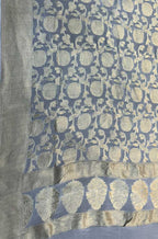 Dyeable Handloom Banarasi Pure Georgette Dupatta - Luxurion World