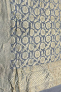 Dyeable Handloom Banarasi Pure Georgette Dupatta - Luxurion World