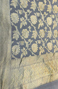 Dyeable Handloom Banarasi Pure Georgette Dupatta - Luxurion World