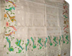 Dyeable Handloom Banarasi Pure Tussar Georgette Meenakari Saree - Luxurion World