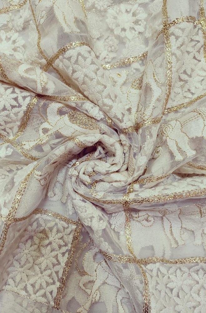 Dyeable Trendy Net Fabric ( 1 Mtr ) - Luxurion World