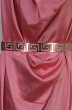 Gold & Black Metallic Elastic Belt - Stylish Accessory for Professionals - Luxurion World