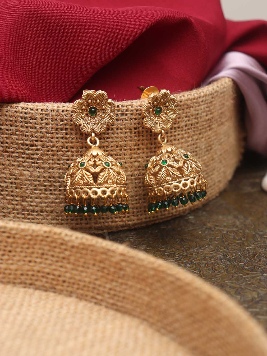 Golden Delight - Elevate Your Style with Trendy and Lightweight Earrings - Add a Touch of Grace to Your Look - Luxurion World