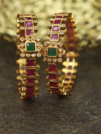 Golden Grace Bangles - Elevate Your Style with Exclusive Design - Enhance Your Feminine Charm - Luxurion World