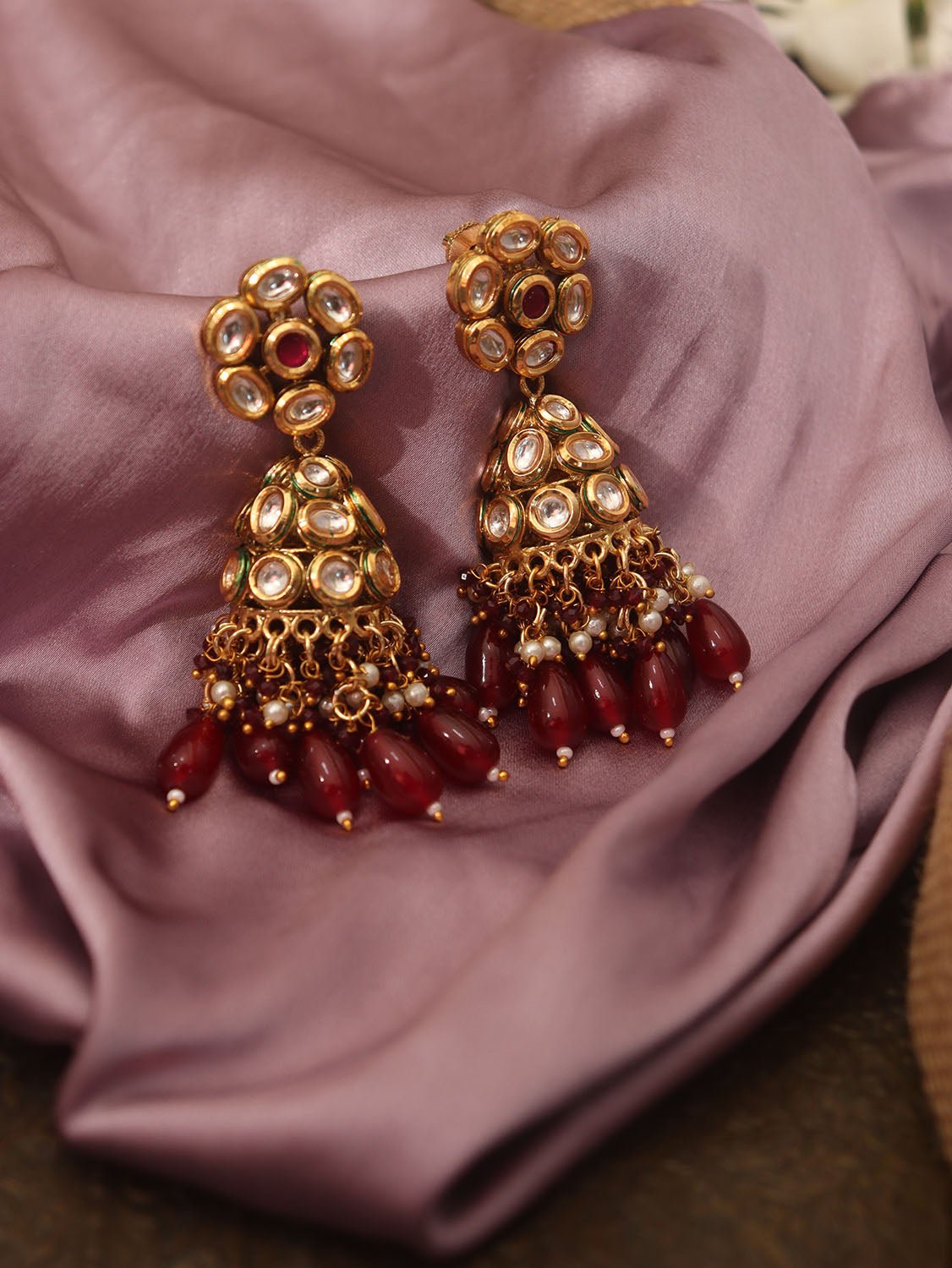 Shop Luxurionworld's Golden Delight Brass Earrings - Elevate Your Style Today!