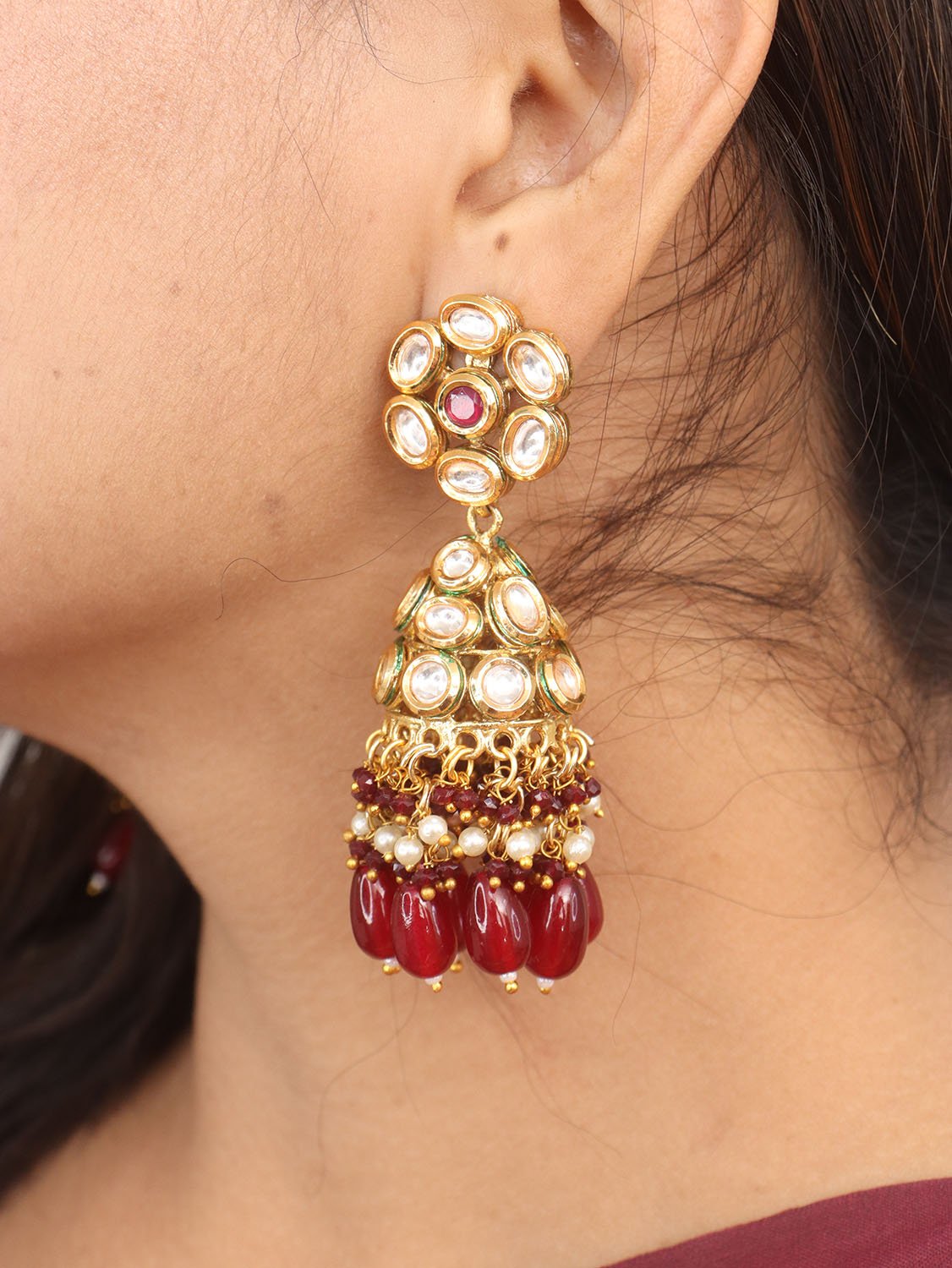 Shop Luxurionworld's Golden Delight Brass Earrings - Elevate Your Style Today! - Luxurion World