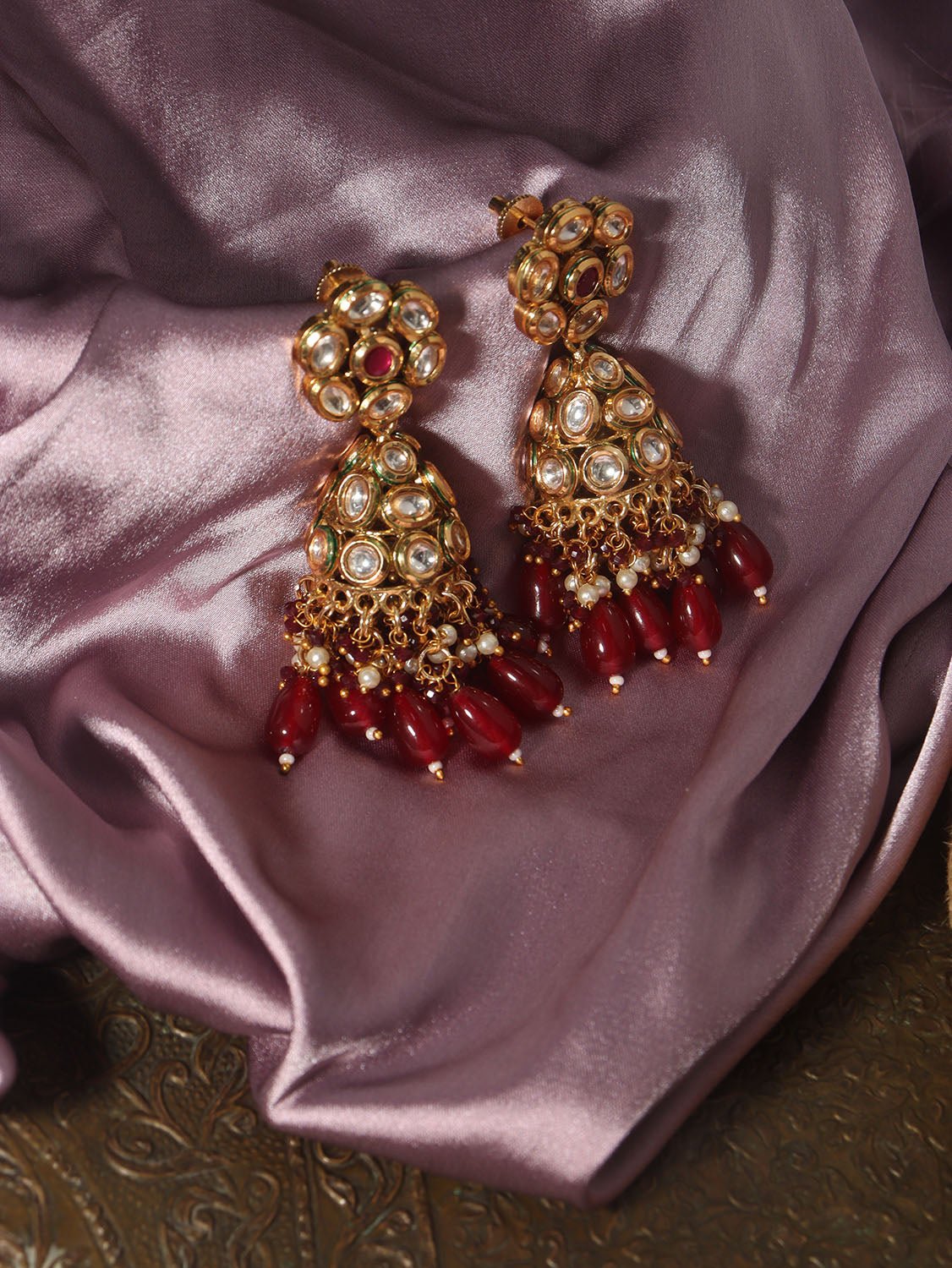 Shop Luxurionworld's Golden Delight Brass Earrings - Elevate Your Style Today! - Luxurion World