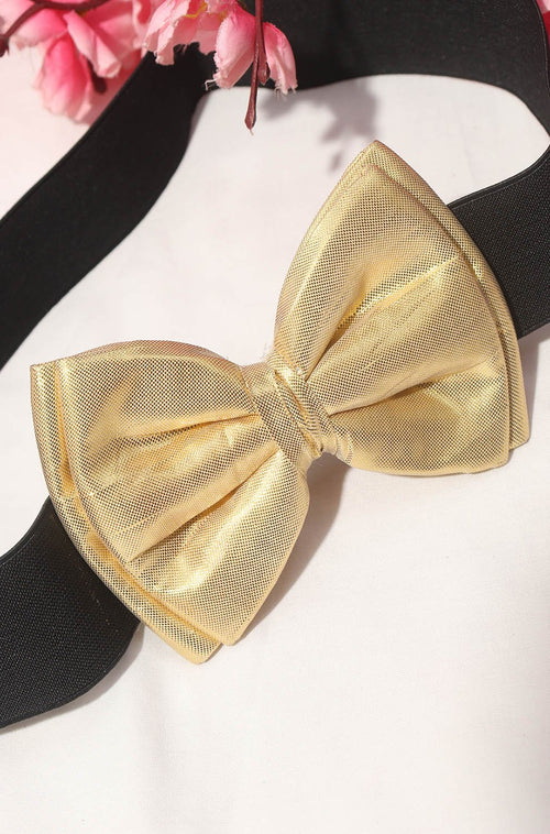 Golden Glamour Stretchable Belt - Elevate Your Style - Luxurion World