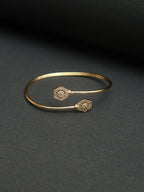 Embrace Indian Traditions with Radiant Elegance - Luxurion World's Golden Brass Bangles - Luxurion World