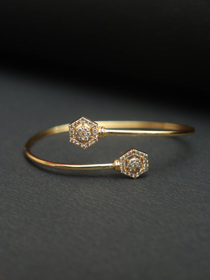 Embrace Indian Traditions with Radiant Elegance - Luxurion World's Golden Brass Bangles - Luxurion World