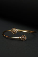 Embrace Indian Traditions with Radiant Elegance - Luxurion World's Golden Brass Bangles - Luxurion World