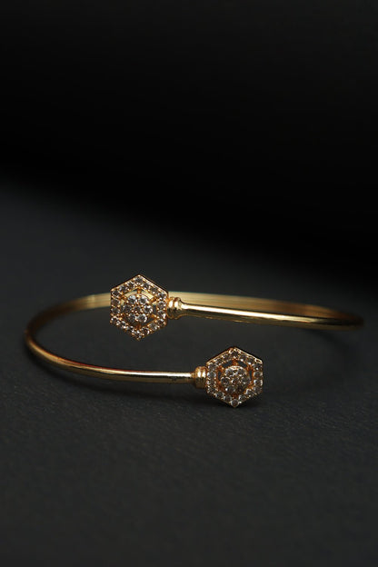 Embrace Indian Traditions with Radiant Elegance - Luxurion World's Golden Brass Bangles - Luxurion World