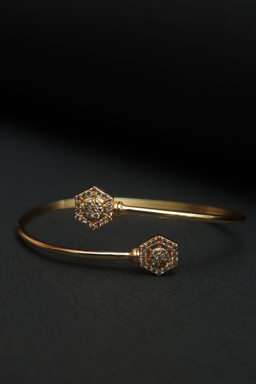 Embrace Indian Traditions with Radiant Elegance - Luxurion World's Golden Brass Bangles - Luxurion World
