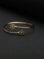 Embrace Indian Traditions with Radiant Elegance - Luxurion World's Golden Brass Bangles - Luxurion World