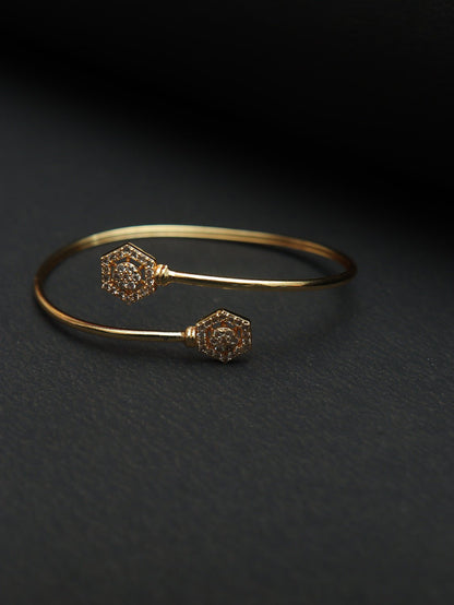 Embrace Indian Traditions with Radiant Elegance - Luxurion World's Golden Brass Bangles - Luxurion World