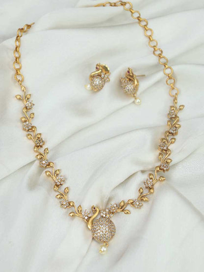 Luxurionworld's Golden Elegance Necklace Set - Elevate Your Style