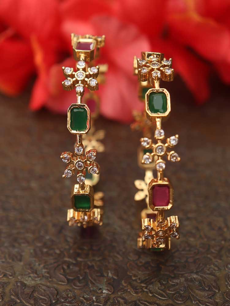 Shop Luxurion World's Golden Charm Bangles - Elevate Your Style - Luxurion World