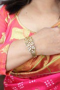 Luxurion World Bangles - Celebrate Indian Elegance with our Golden Brass Bangles - Add a Touch of Charm and Positivity to Your Traditional Outfits. - Luxurion World