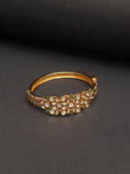 Luxurion World Bangles - Celebrate Indian Elegance with our Golden Brass Bangles - Add a Touch of Charm and Positivity to Your Traditional Outfits. - Luxurion World