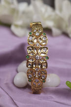 Luxurion World Bangles - Celebrate Indian Elegance with our Golden Brass Bangles - Add a Touch of Charm and Positivity to Your Traditional Outfits. - Luxurion World