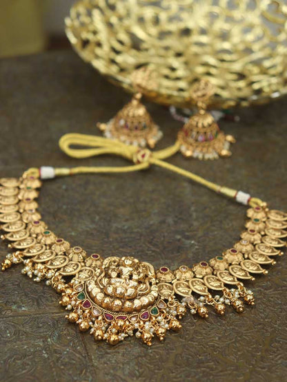 Elevate Your Style with Radiant Royalty Necklace Set - Luxurionworld's Exclusive Collection