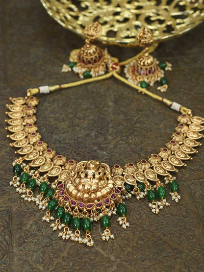 Shop Luxurionworld's Golden Elegance Necklace Set - Elevate Your Style - Luxurion World