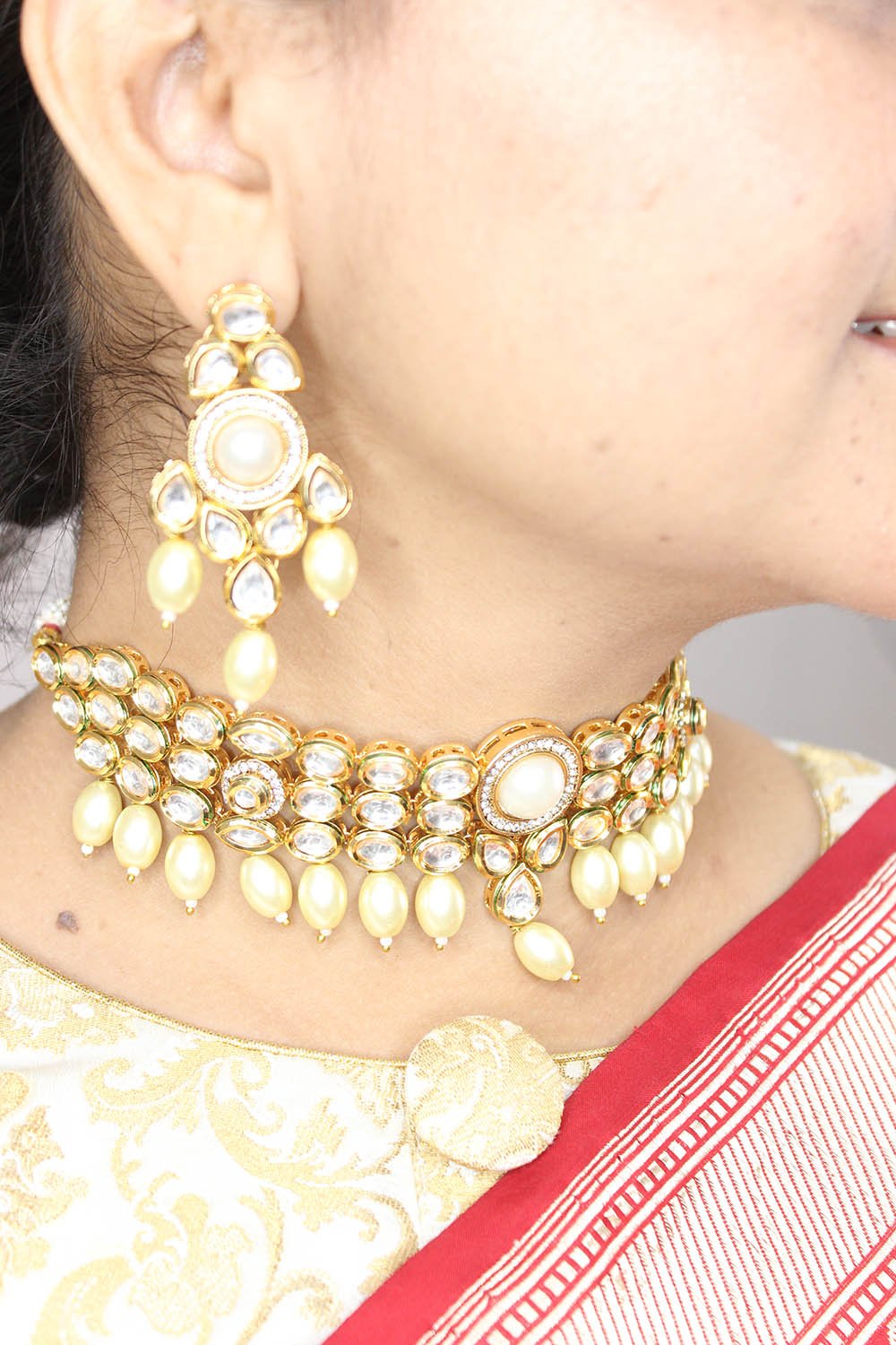 Golden Grace - Elevate Your Style with Luxurionworld's Exclusive Necklace Set - Perfect for Any Occasion - Luxurion World