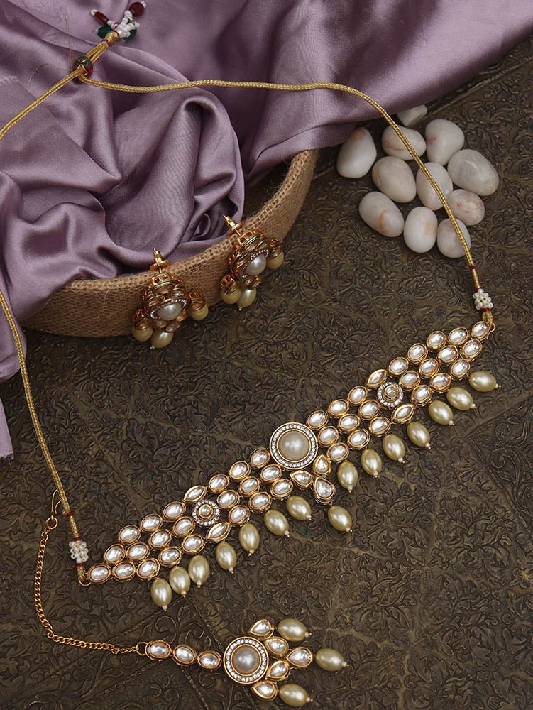 Golden Grace - Elevate Your Style with Luxurionworld's Exclusive Necklace Set - Perfect for Any Occasion - Luxurion World