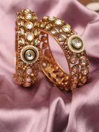 Shop Luxurion World's Indian Charm Bangle Set for Elegant Tradition - Luxurion World