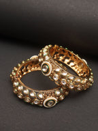 Shop Luxurion World's Indian Charm Bangle Set for Elegant Tradition - Luxurion World