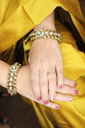 Shop Luxurion World's Indian Charm Bangle Set for Elegant Tradition - Luxurion World