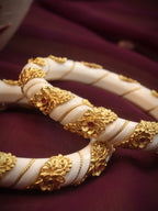 Golden Rajwadi Chuda Bangles - Luxurion World