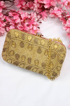 Exclusive Clutch Sling Bags for Elevated Style - Golden Sparkle - Luxurion World